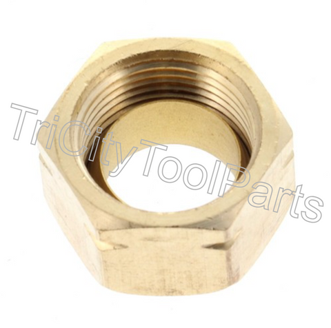 058-0016  Air Compressor 1/2" Compression Nut  Craftsman Powermate