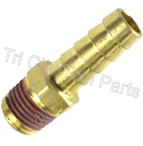 A03008  Hose Barb Fitting  1/4" NPT X 3/8" Hose  DeWalt