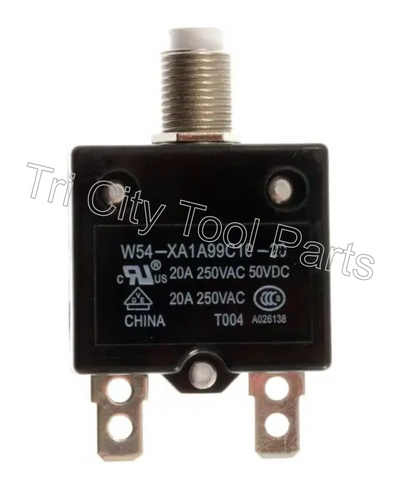 D21508 Dewalt Generator Circuit Breaker 20Amp DG Replaces Z-D21508