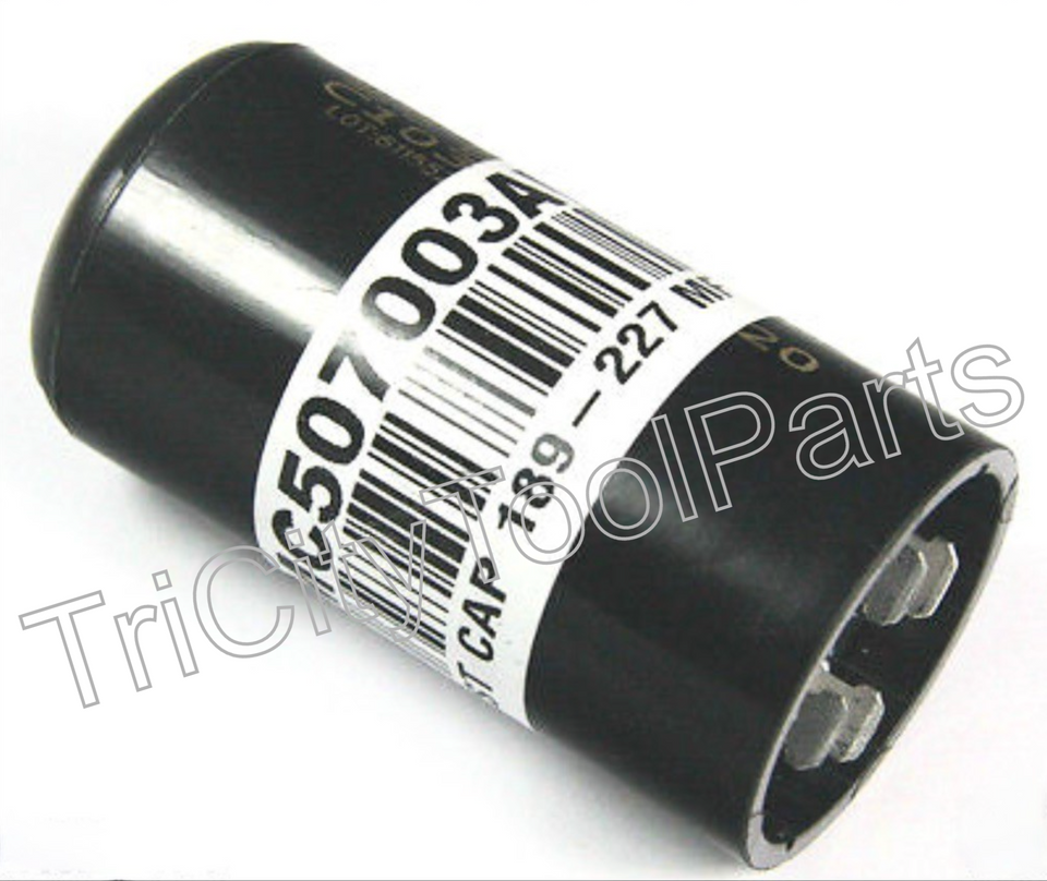 MC507003AV Motor Start Capacitor 189-227MF Campbell Hausfeld – Tri