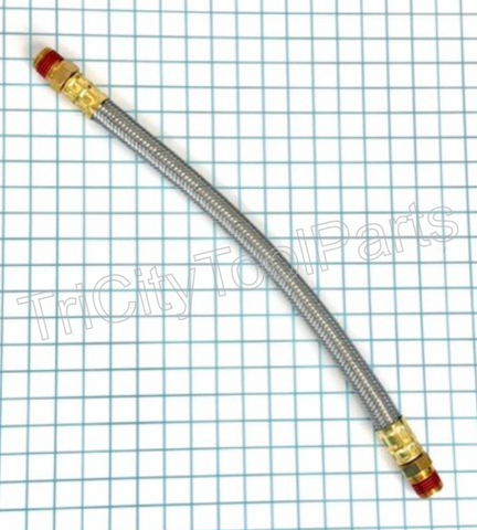 145-0707 TUBE, TRANSFER TUBE STEEL BRAIDED 1/2