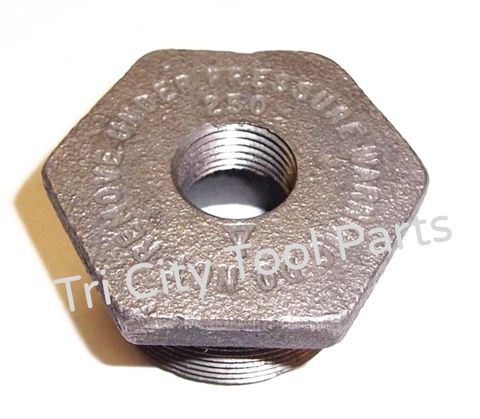 512-0051  2" X 1/2"  Powermate Air Compressor Tank Bushing