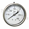 OFG20143BM  Oil Filled Air Compressor Gauge  2.5" X 1/4" NPT  300psi