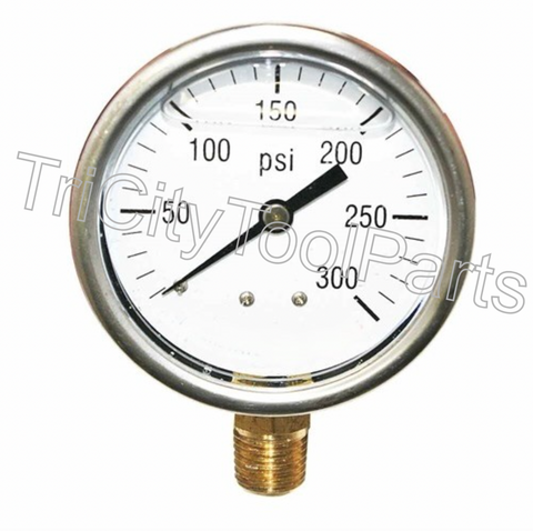 OFG20143LM  Oil Filled Air Compressor Gauge  2.5