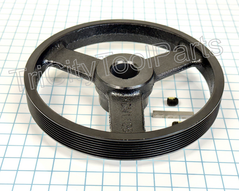 E114518 Pulley Kit , Poly-V  6.50.OD V 7/8 Bore Air Compressor