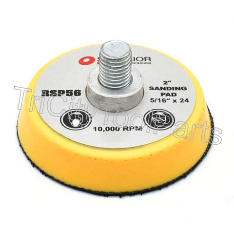 2" Hook & Loop Sanding Pad with 5/16"-24 Threads RSP56