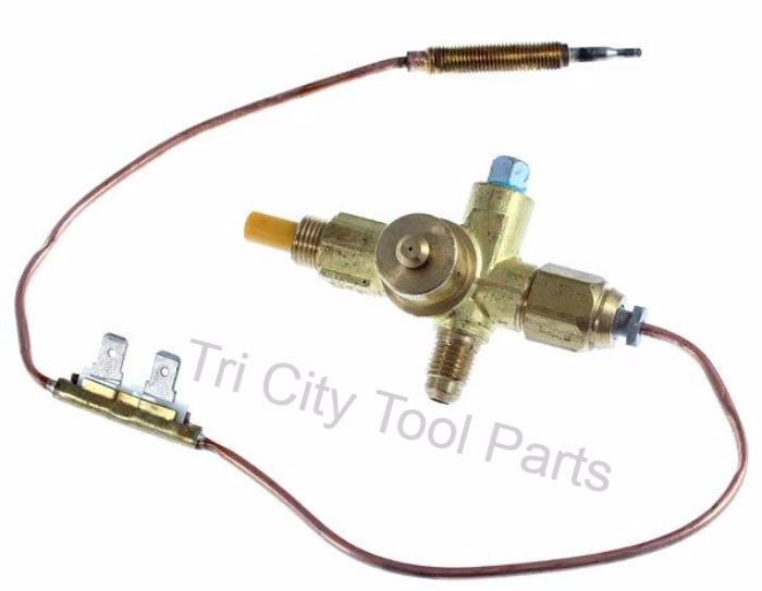 113834-01 Thermocouple W/ Valve Reddy / Master / Desa LP Heater