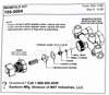 105-0004 Regulator Manifold Repair Kit  Coleman , Powermate  Air Compressor