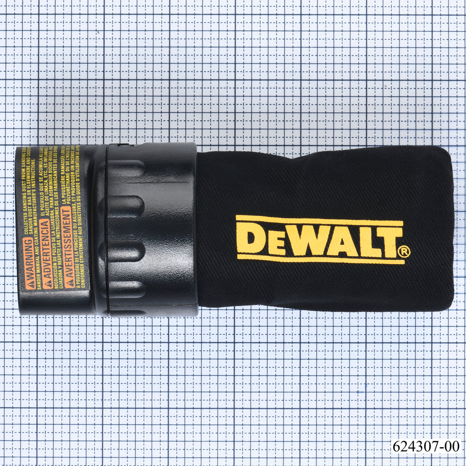 608354-00SV DeWalt / Black & Decker Sander Dust Bag Assembly 608354-00 –  Tri City Tool Parts, Inc.