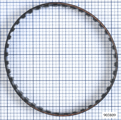 thumbnail interactive-video image 1 of Porter Cable 360VS Drive Belt – 12 7/8 Inch Grooved – Fits 360, 362VS, 361, 362 Models 1 of 3