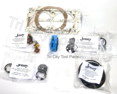 610-1123 Repair Kit Jenny / Emglo 421-1102  KU Air Compressor  KU101