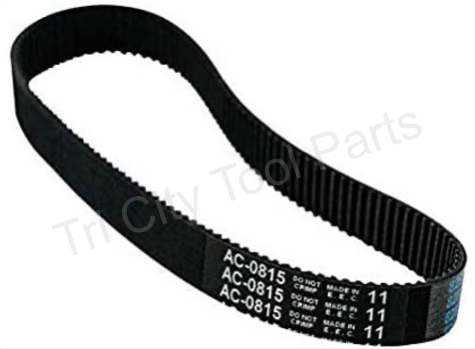 AC 0815 Air Compressor Belt GENUINE OEM Porter Cable Craftsman DeVilbi Tri City Tool Parts Inc