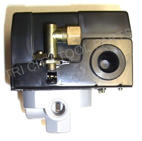 E100957 90 Pressure Switch W/ 90 Deg Unloader 125 / 95 PSI  Craftsman Air Compressor
