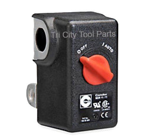 CW209100AV Air Compressor Pressure Switch 100 / 125 PSI Campbell