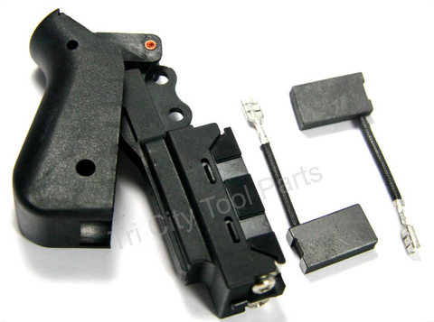 DEWALT DW708 Type 4 Miter Saw Switch & Brush Set Kit   Replaces 153609-00 & 381028-02