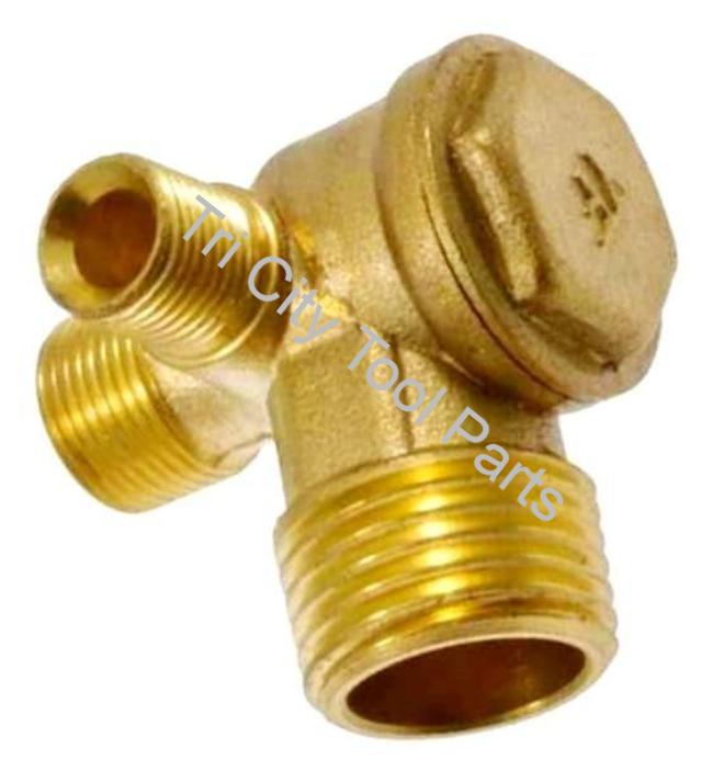 thumbnail interactive-video image 1 of SSP-473 Air Compressor 5/16" Compression Nut Porter Cable ** Genuine OEM 1 of 14