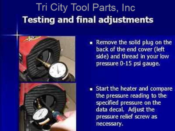 PP205 Rotor Kit HA3005 Reddy Desa Master Kerosene Heaters 5/8 – Tri City  Tool Parts, Inc.