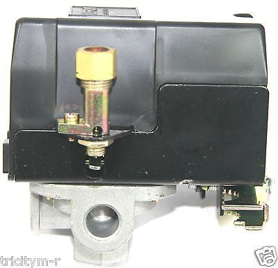 CW218500AV  Air Compressor Pressure Switch  , Special Lever  95 / 125 PSI 4 Port
