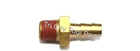 A19906 Porter Cable Hose Barb Fitting  1/8" NPT X 1/4" Hose