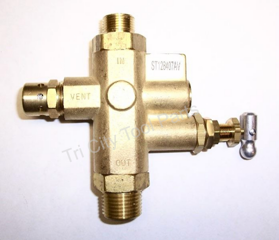 ST128407AV Air Compressor Unloader Valve Campbell Hausfeld – Tri