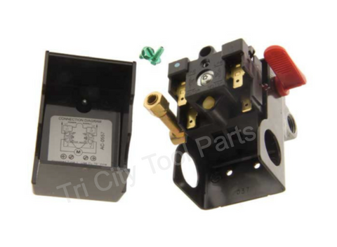 Z-D21136 Porter Cable  Air Compressor Pressure Switch  Craftsman  175 / 145 PSI