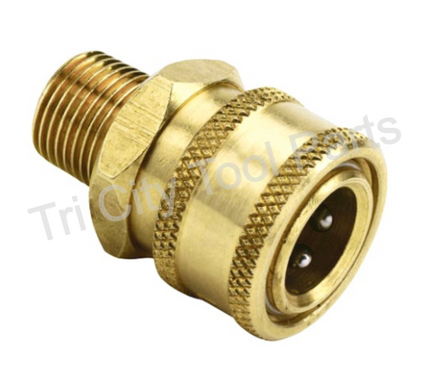 PRESSURE WASHER 3/8" QUICK COUPLER DISCONNECT SOCKET 3/8" MALE NPT