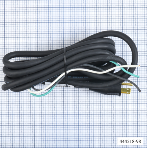 444518-98 Cord Set  DEWALT / Black & Decker Power Tool Cord 16/3 X 10FT HD Cord Set