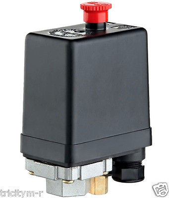 PS1PL Air Compressor  Pressure Switch  Universal Single Port   95 /125 PSI